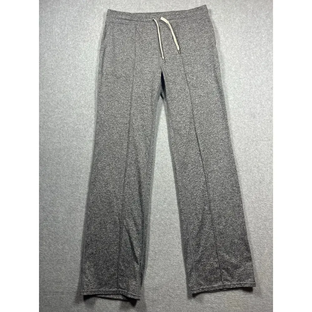 Vuori Halo Modern Straight Leg Pant Women's Large Heather Gray DreamKnit - Picture 1 of 5